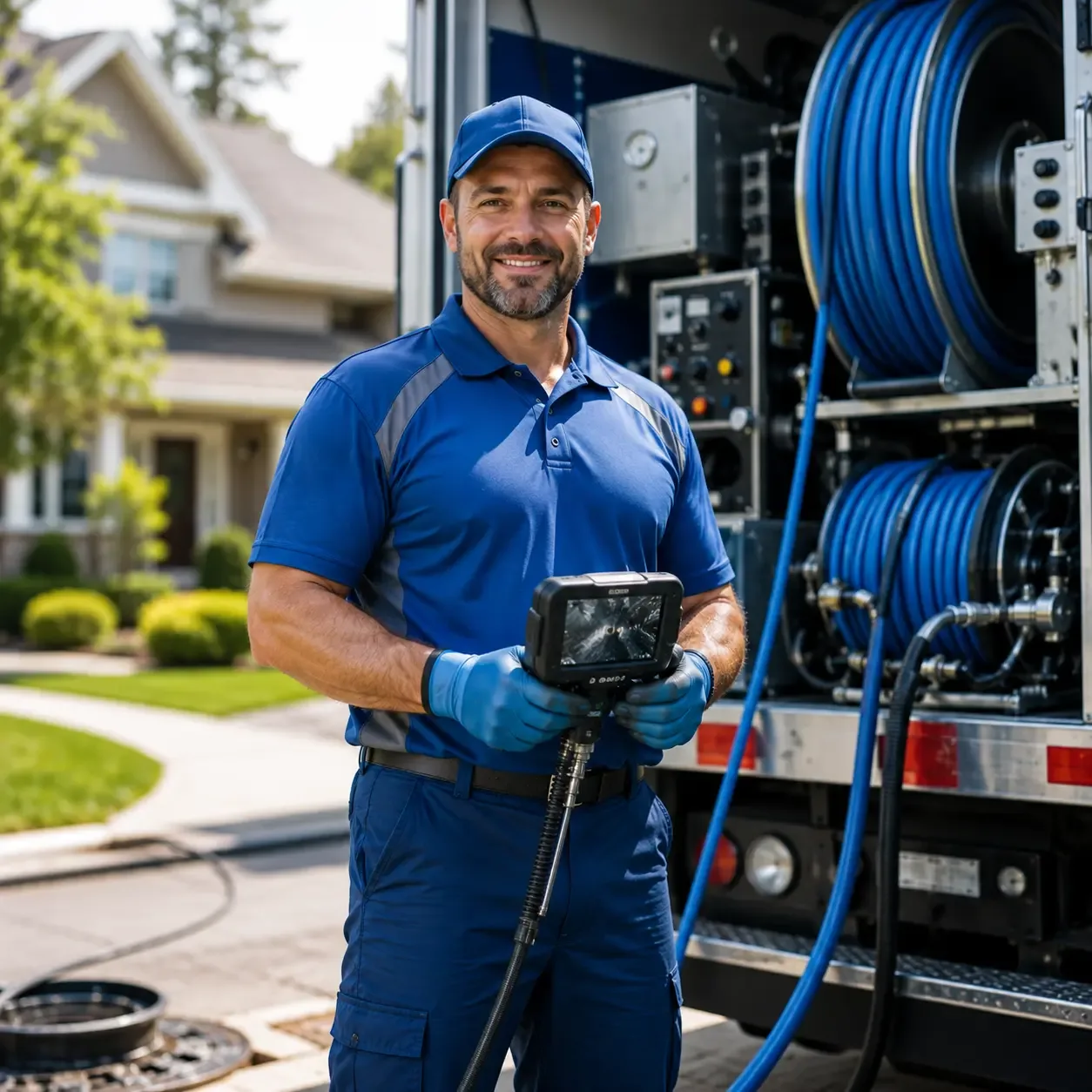 Local outdoor drain cleaning specialists in Troy Grove, IL